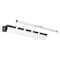 Whitmor Whitmor 4.92 in. H X 36.61 in. W X 8.07 in. D Metal Hanging Collapsible Clothes Drying Rack 6242-8750 - alternate 1